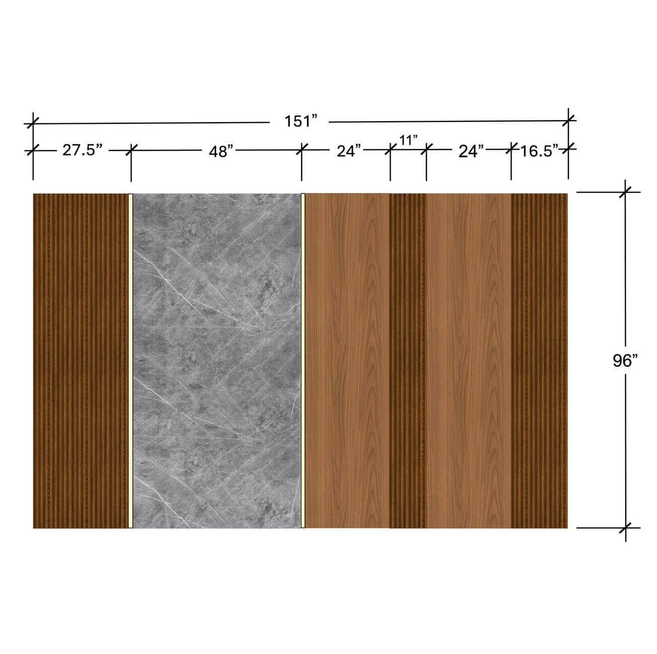 Walnut Mosaic - Image 3